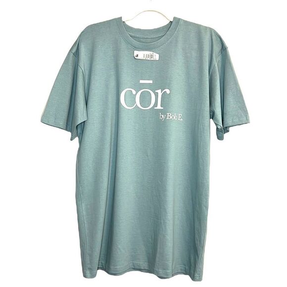 cor by Bob E. Men’s Agave Short Sleeve T-Shirt Size Large - Picture 1 of 8
